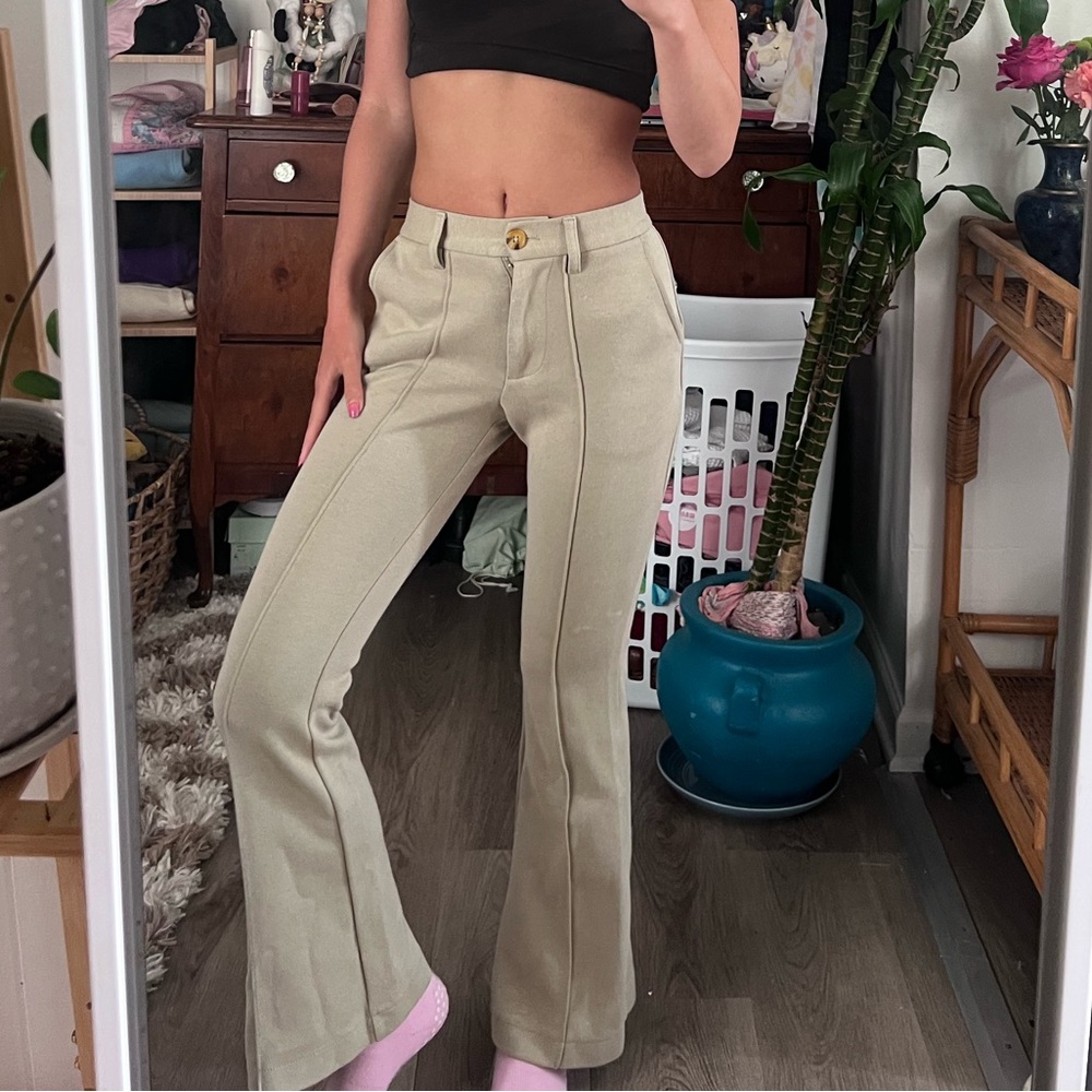 Urban Outfitters Tan Trousers